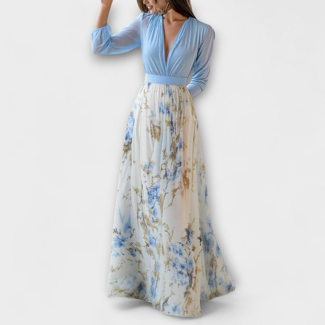 Harper - Sparkling Floral Maxi Dress