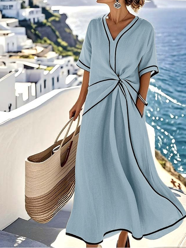 Moria™ - Elegant Dress with Flattering Waist and Festive Chic